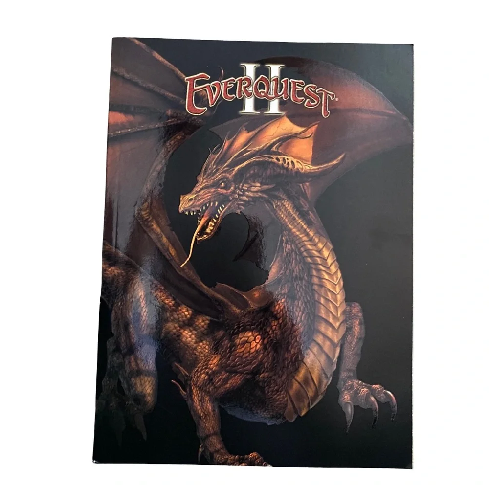 EverQuest II Collector's Edition PC RPG Complete Coin, Maps, Manual‎